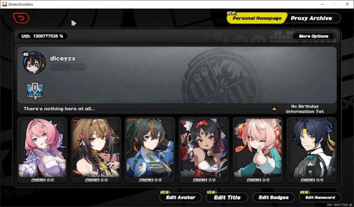 ASIA|IK40|S1 CH3|6 Limit+2VH(Jane+Skin)+Sign,Ye Shungguang,Remielle,Zhu Yuan,Haru,Zhao+1 STD(Nekomata)|Mc Wise|All Unset|ZZZ144B