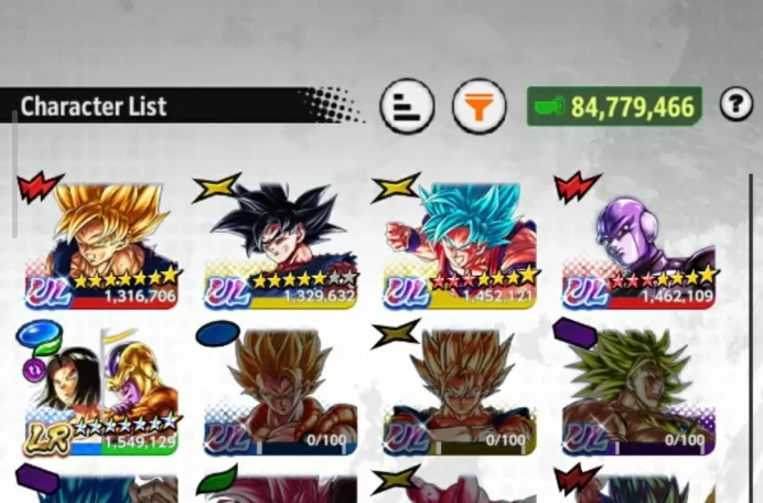 UL Goku Uis+UL Hit 10S+UL Goku Kaioken 10S+ LR Android 17&Frieza FULL+17 Legends (Gohan yel+ss4 Goku+Kefla+GokuFrieza+Goku&hit) Have Equip (D509