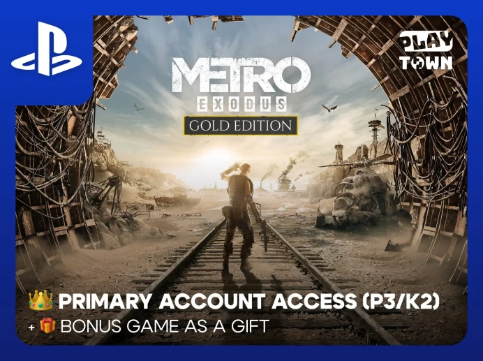 Metro Exodus: Gold Edition - PS4 PS5 - P3 (K2)