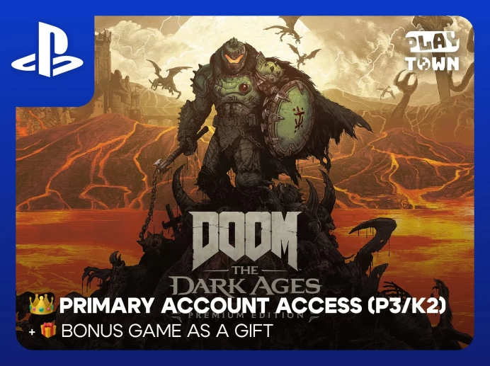 DOOM: The Dark Ages Premium Edition - PS4 PS5 - P3 (K2)