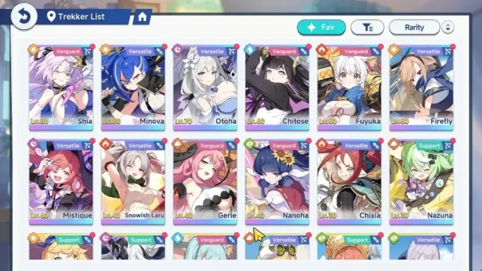 Global Lv 40|12 SSR 6 Limited|(Shia,Otoha,Chitose,Fuyuka,Firefly,Snowish Laru)|19 SSR Disc|10K SDust,7K GD,31 CT|Yostar|SSR1116