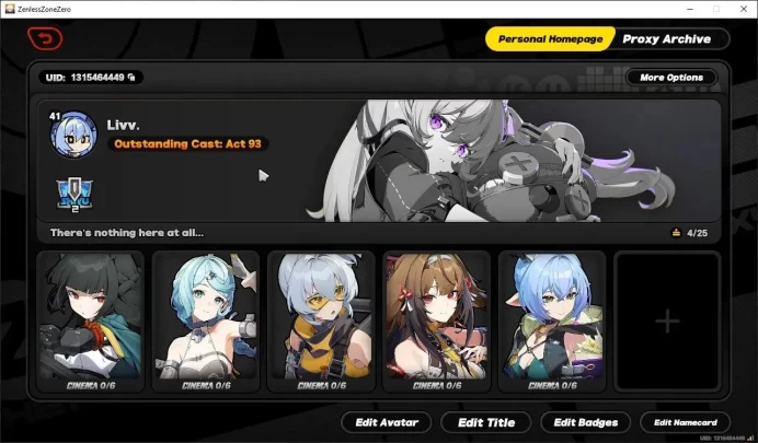 ASIA|IK 41|S3 CH1|5 Limit+2VH(Lucia)+Sign,Ye Shungguang,Miyabi,Seed,Zhao+2 STD(Grace,Soldier 11)|1,8K PolyC|Mc Belle|ZZZ145B