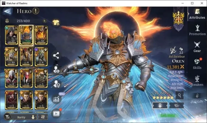 GlobaL 50x|Lv 8|319K Power|2 Lord[Aracha,Solcaden]+16 Legend(4 Assasin[Bayek,Evie,Etc],Aurelius,Etc)|4,7K Gems|Take Mail|WOR1365