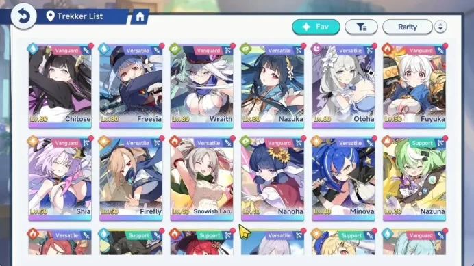 Global Lv 40|13 SSR 8 Limit|(Shia T1,Chitose,Wraith,Nazuka,Otoha,Etc)|17 SSR Disc|10K SDust,7K GD,5K SD,30 CT|Log Yostar|SSR1114