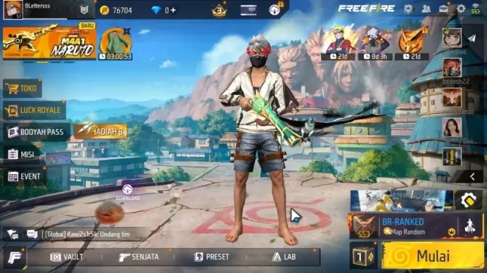 Indo|2 EVO FAMAS Demonic & Groza Popblaster|M1887 Emerald,Frostfire Fist Etc|Pain Bundle|204 Vault 67 Bundle|Log Google(FF1565)