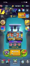 CR1422 // 6.1K Trophies 1271 LEVEL deck with mini pekka 4 evolutions + 1 champion 22 emotes