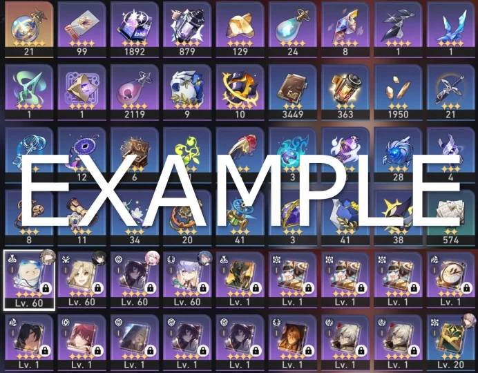 HSR1075 // / 63,000 / / 65,000 Star Jade / / 120 / / 130 Regular + 7 Special Passes / / Female