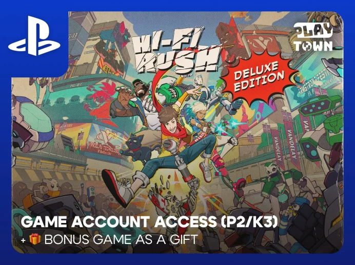 Hi-Fi RUSH Deluxe Edition - PS4 PS5 - P2 (K3)