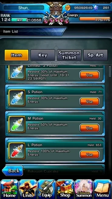 Global|Rank 124|42 Ascend, 22 TW|(S Miyu,Kamijo,Shadow,Saito,Chloe,Frieren,Kenshin,Stark,Veldora Etc)+TW|Lpot 653+20 RGB|GS3151