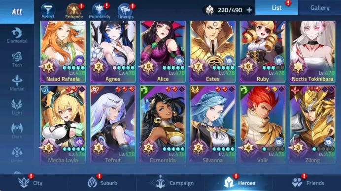 Global 706xx|Lv.216|701M Power|Camp 74-10|Vip 10|220 Hero|7 Nexus|42 Awaken|12 UR|8 Epic|31 Elite|1,734Diamond|Check SS MLA163B