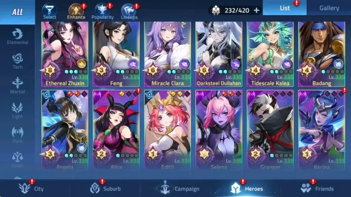 Global 706xx|Lv.145|88787K Power|Camp 61-5|Vip 9|232 Hero|17 Awaken|8 UR|2 Epic|10 Elite|6,733 Diamond|Check SS MLA164B