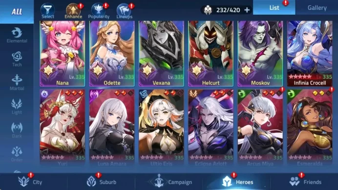 Global 706xx|Lv.145|88787K Power|Camp 61-5|Vip 9|232 Hero|17 Awaken|8 UR|2 Epic|10 Elite|6,733 Diamond|Check SS MLA164B