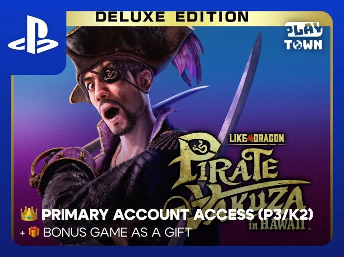 Like a Dragon: Pirate Yakuza in Hawaii Deluxe Edition - PS4 PS5 - P3 (K2)