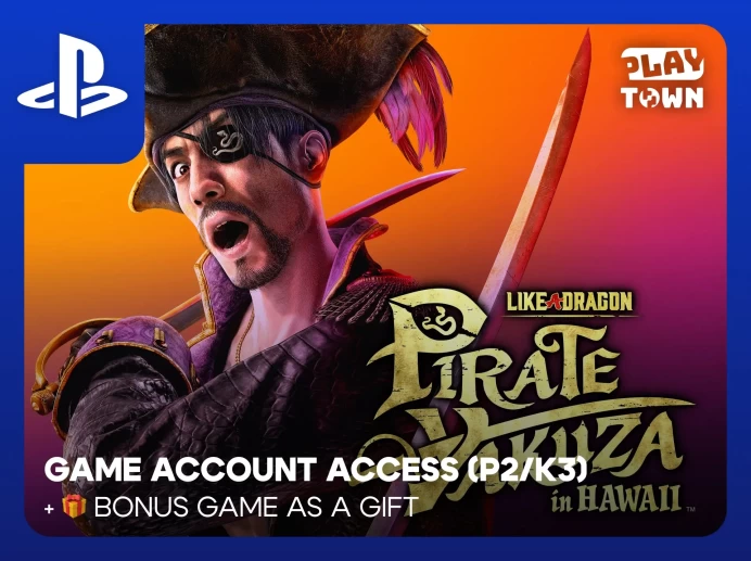 Like a Dragon: Pirate Yakuza in Hawaii - PS4 PS5 - P2 (K3)