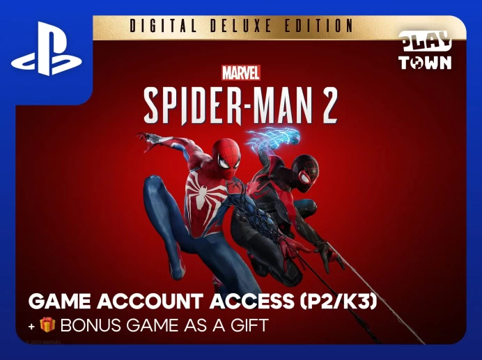 Marvel’s Spider-Man 2 Digital Deluxe Edition - PS4 PS5 - P2 (K3)