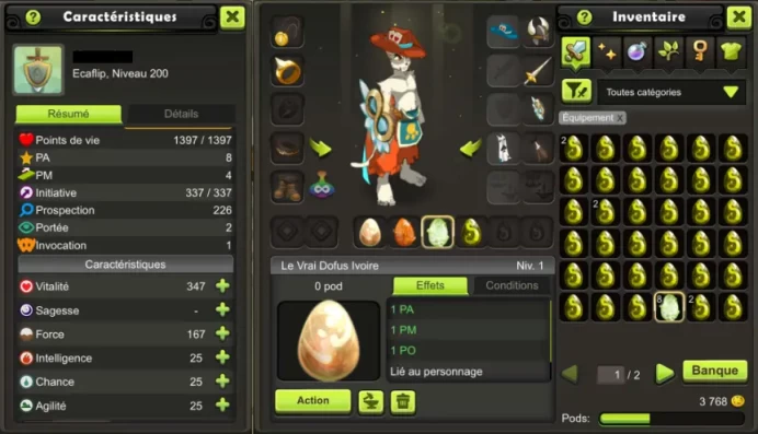 [TEMPORIX-3] ECA 200 FULL DOFUS/SKINS !! Jamais Certifie, 100% Safe.
