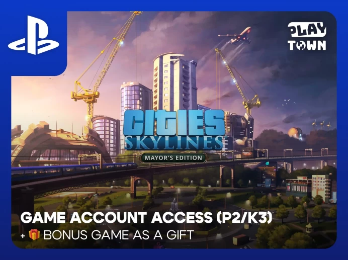 Cities: Skylines - PS4 PS5 - P2 (K3)