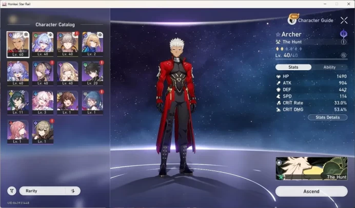 ASIA|TL 28|2 Limited [Archer&Robin*Summeretto]|TheXianzhou|Mc Male|Check SS HSR823B