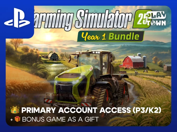 Farming Simulator 25: Year 1 Bundle - PS4 PS5 - P3 (K2)