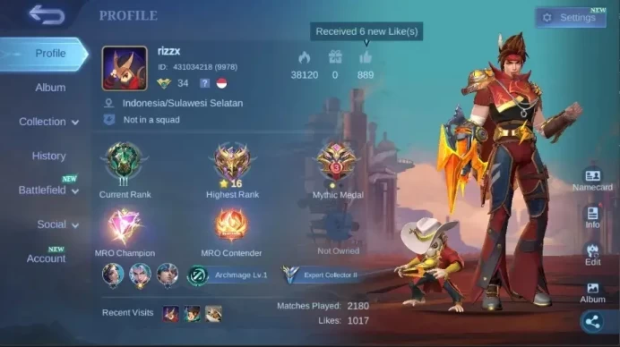 Global|134S|Expert|PRIME Granger,Sanrio Floryn,KOF Karina,DG Ling Masha Lancelot,etc | ML3111B
