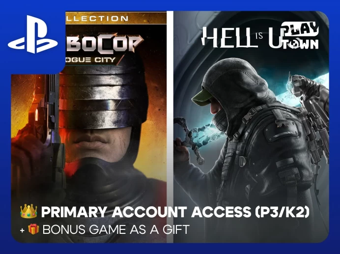 RoboCop : Rogue City Collection + Hell is Us - PS4 PS5 - P3 (K2)