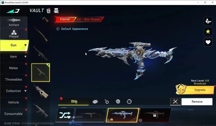 Asia | Eternal Uzi-Star Chaser Level 2 | +5 Striker |Log NetEase|Take Mail|Check SS(BLS6544)