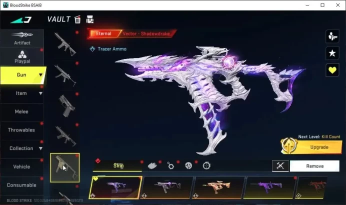 ASIA|10 ETERNAL Katar Judgement,Vector Shadow Lv3,Kala Requiem Lv2,Zero Oda|3 Meele Ultra|Many Collab|43 Ultra|NetEase|BLS6543