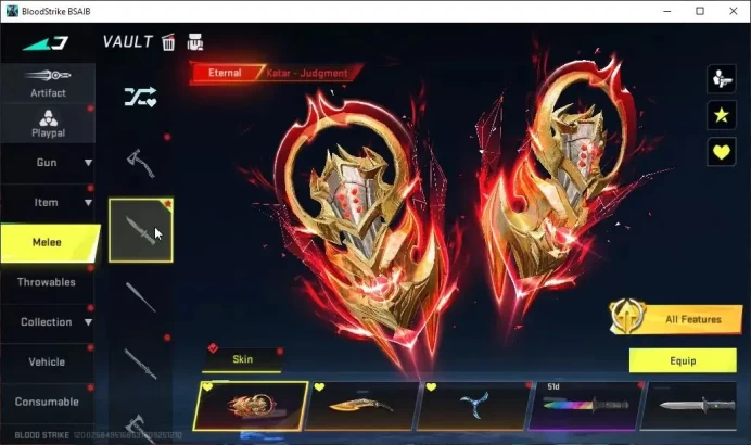 ASIA|10 ETERNAL Katar Judgement,Vector Shadow Lv3,Kala Requiem Lv2,Zero Oda|3 Meele Ultra|Many Collab|43 Ultra|NetEase|BLS6543