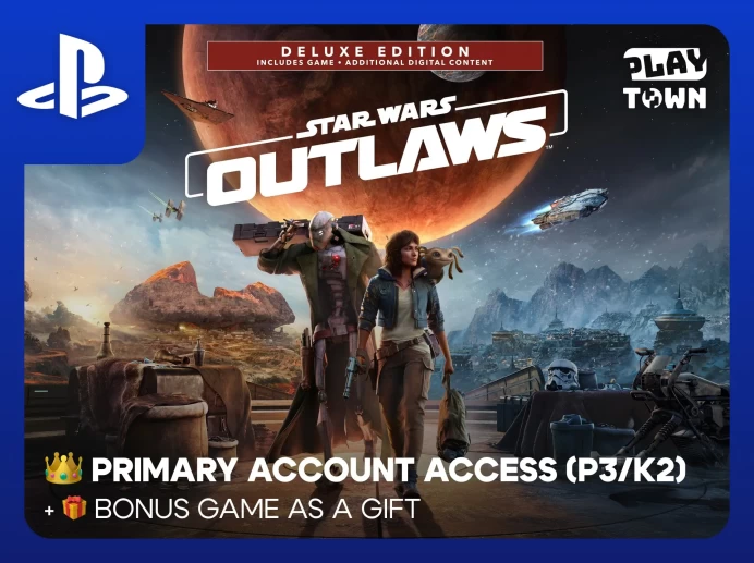 Star Wars Outlaws Deluxe Edition - PS4 PS5 - P3 (K2)