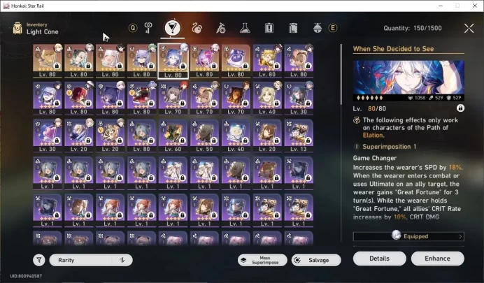 Asia|TL 69|2 PremTeam|13 Limited (YaoGuang,Sparxie,Firefly,Saber)+Sign SW999,Mortenax Blade,Dahlia Etc|Male MC|TakeMail|HSR8997
