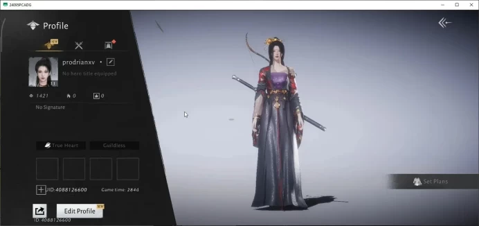 GLOBAL|2 HC Unused|Lv 11|3778 GS|Lone March,Swaying Lotus,Master Deceiver Set|Anthem of Ages|Female MC|Netease|WWM1557