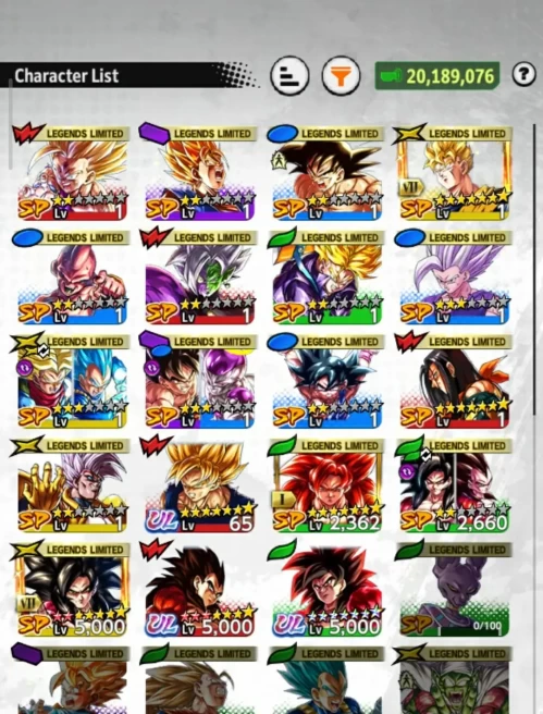 D524-ANDROID+IOS- Nice Team GT+UL ss4 Goku Full+UL ss4 Vegeta 10S+ss4 Goku+ss4 Gogeta+Super 17+Baby 12+Gohan yel+ Have Equipment