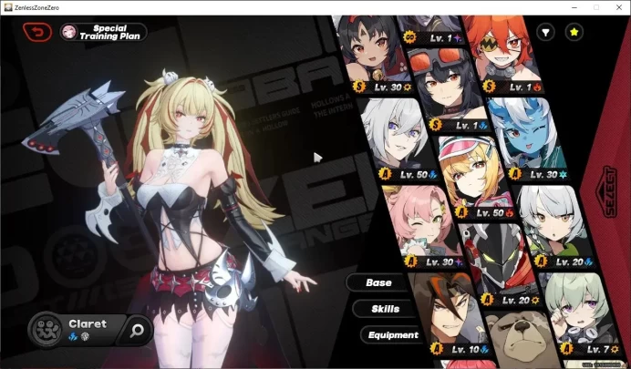 Asia|IK 54|S1 Ch4|1K Poly|8 LMT,1 Team Claret([Claret,Remiele,Jane,Pyrois]+Sign,NangongY+Skin,Etc)|4STD|MC Wise|TakeMail|ZZZ3768