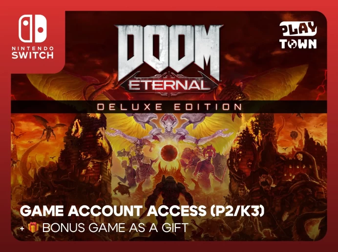 DOOM Eternal Deluxe Edition - Nintendo Switch 1 / 2