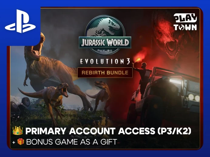 Jurassic World Evolution 3: Rebirth Bundle - PS4 PS5 - P3 (K2)