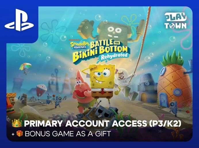 SpongeBob SquarePants: Battle For Bikini Bottom Rehydrated - PS4 PS5 - P3 (K2)