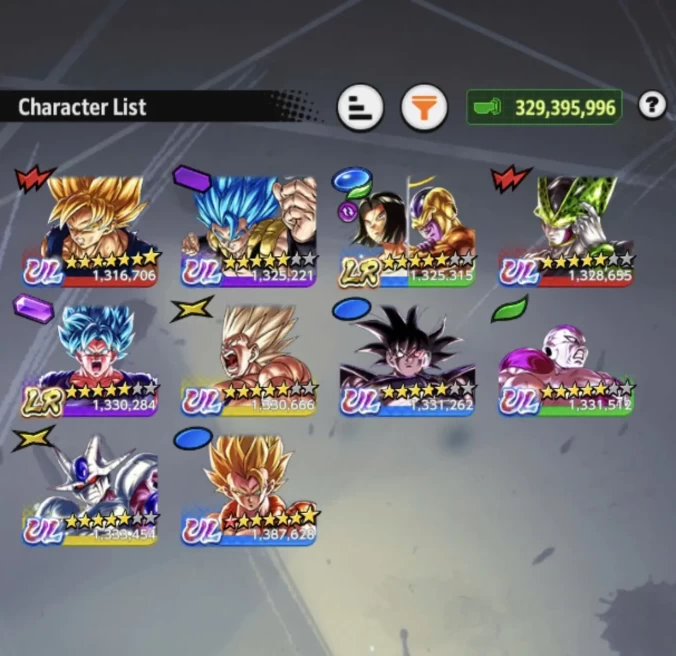 B635-IOS+Android-Team Frieza-LR(A17&Frieza+Kaioken)+8 UL(Cooler+Frieza+Cell+Gogeta+SS Goku+Turles+S Gogeta)+20 Legends+20 Zenkai+Equipment+Cauli