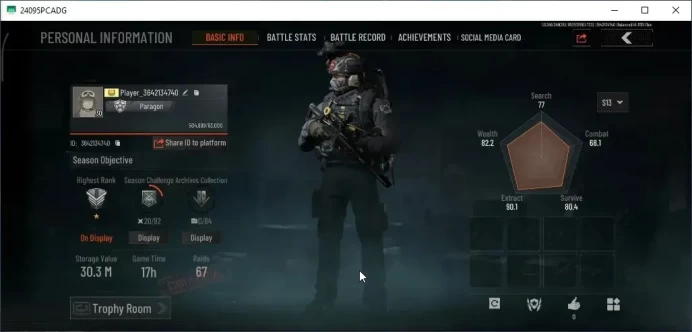 MOBILE|Lv 30|SV 30.3M|CV 23.1M|1 T7|TB M4A1 & BM59,OF AKM,Eek! T951,GM AK-12|2 Set Outfit|CN ON|Log Infinite|Take Mail|AB3918