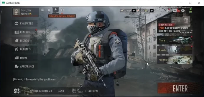 MOBILE|Lv 30|SV 30.3M|CV 23.1M|1 T7|TB M4A1 & BM59,OF AKM,Eek! T951,GM AK-12|2 Set Outfit|CN ON|Log Infinite|Take Mail|AB3918