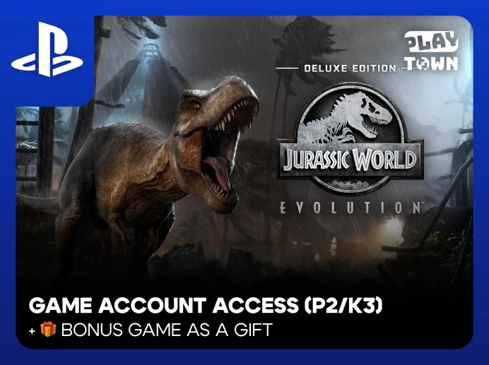 Jurassic World Evolution Deluxe Edition - PS4 PS5 - P2 (K3)