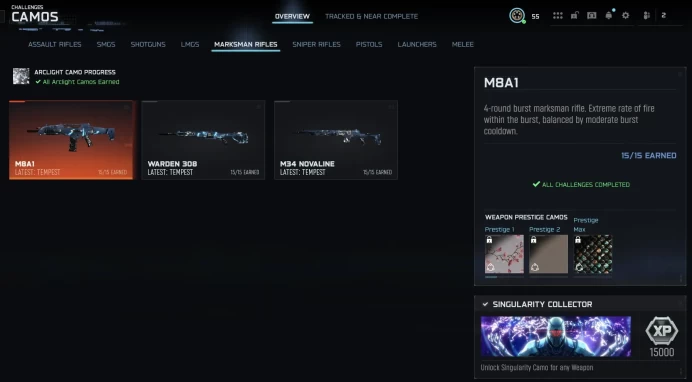  BO7 WEAPON MASTER   |  30 Singularity |   450+ Camos |  L55 |  VN Nuke |  Operators |  Full Access |   All Platforms
