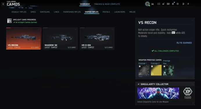 BO7 GOD TIER   |  30x Singularity |   30 Weapons |  450+ Camos |   Very Nuclear |  Operators |  FA |  Linkable Everywhere