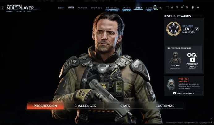  Singularity x 30   BO7   450 Camos   Level 55   All Weapons Unlocked   50 Wins Nears to 50 Wins   Linkable Platforms: Steam • Battle.