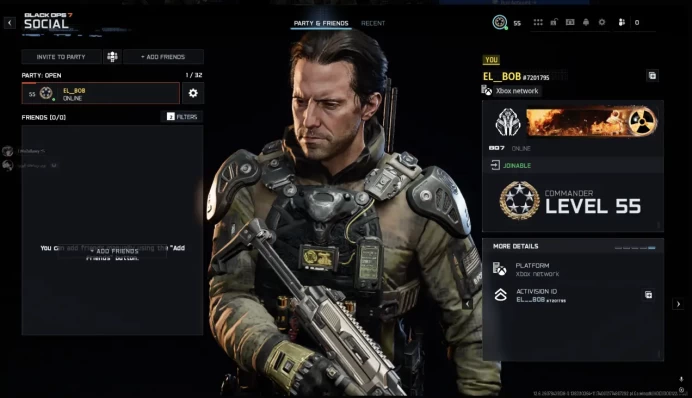  Singularity x 30   BO7   450 Camos   Level 55   All Weapons Unlocked   50 Wins Nears to 50 Wins   Linkable Platforms: Steam • Battle.