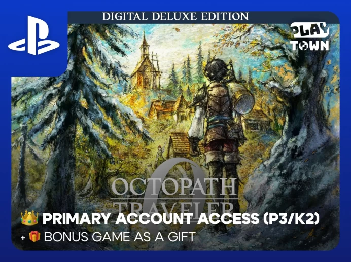 OCTOPATH TRAVELER 0 Digital Deluxe Edition - PS4 PS5 - P3 (K2)