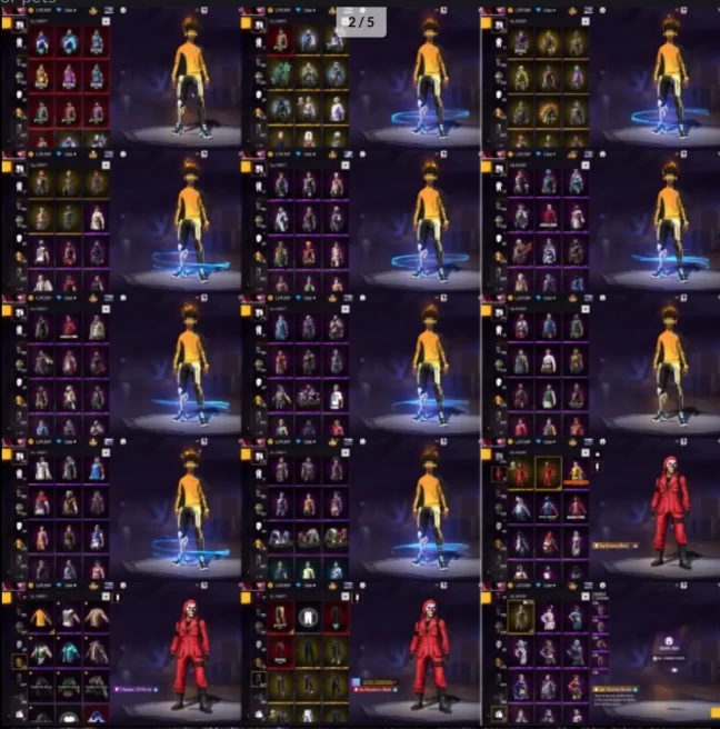 82 Level Red Criminal 602 Weapon Skins 12 Artifact 116 Mystic 180 Epics 281 Rare 275 Full Top Bundles Old Server SOUTH AMERIC