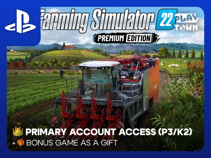 Farming Simulator 22: Premium Edition - PS4 PS5 - P3 (K2)