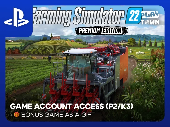 Farming Simulator 22: Premium Edition - PS4 PS5 - P2 (K3)