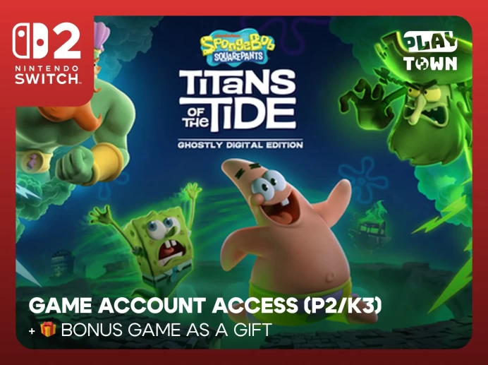 SpongeBob SquarePants: Titans of the Tide - Ghostly Edition - Nintendo Switch 1 / 2