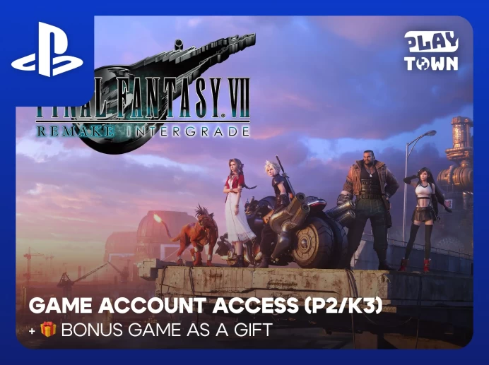 Final Fantasy VII Remake Intergrade - PS4 PS5 - P2 (K3)
